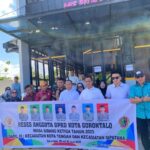 Anggota Dapil III DPRD Kota Gorontalo usai kunjungi Gerai Mie Gacoan. Foto: simpulindo