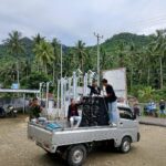 Aksi Demontrasi di kantor Desa Molosipat Utara. Foto: simpulindo