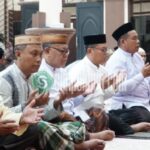Bupati Gorut, Thariq Modanggu dalam Peringatan Doa Asyura 10 Muharram 1447 Hijriah. Foto: simpulindo