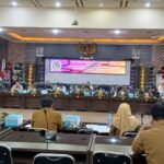 Rapat Banggar DPRD Kota Gorontalo dalam rangka pembahasan Ranperda Pertanggungjawaban APBD 2024. Foto: simpulindo