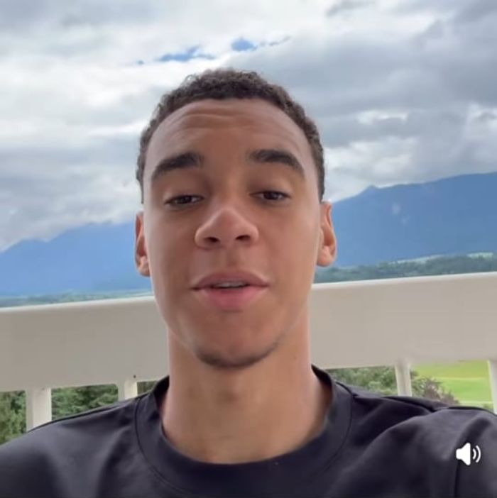 Gelandang Bayern Munich, Jamal Musiala. Foto: Tangkapan Layar video di akun fb @jamalmusiala