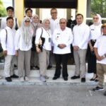 tim dari Kementerian PUPR bertemu Wali Kota Gorontalo, Adhan Dambea. Foto: istimewa