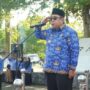 Wali Kota Gorontalo, Adhan Dambea saat memimpin apel Korpri. Foto: Humas Pemkot