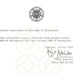 Surat pernyataan BEM KM UGM. Foto: tangkapan layar