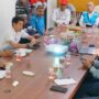 Bupati Kab. Gorontalo Utara, Thariq Modanggu saat berdialog dengan pihak perusahaan HTI. Foto: simpulindo