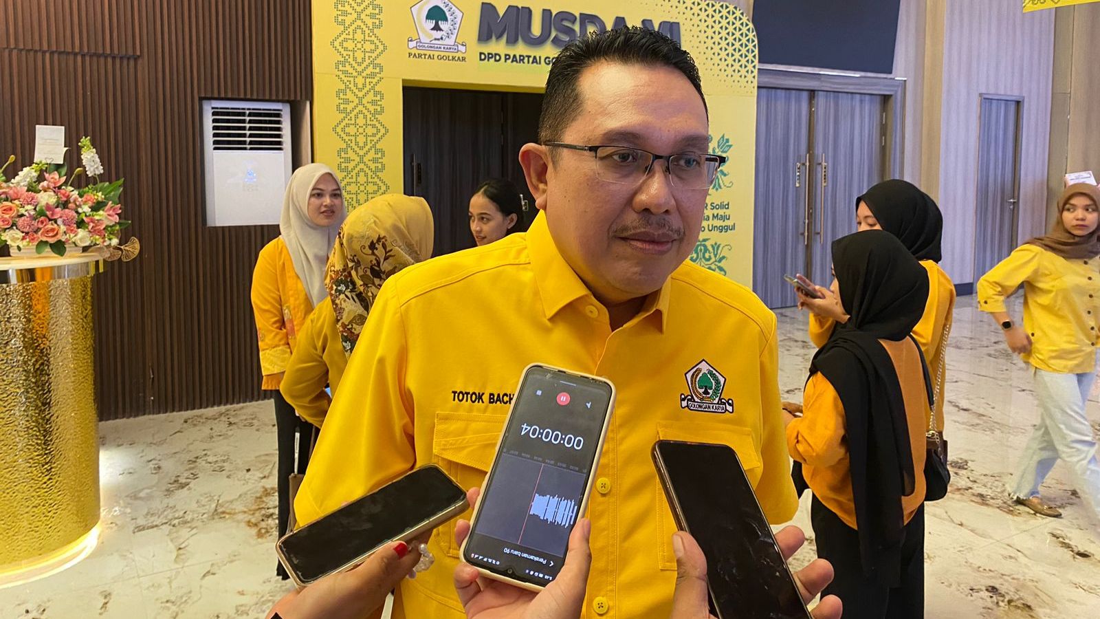 Anggota DPRD Kota Gorontalo, sekaligus kader Partai Golkar, Totok Bachtiar. Foto: Istimewa