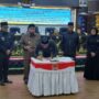 Proses penandataganan ranperda pertanggung jawaban pelaksanaan APBD Tahun 2024. Foto: simpulindo