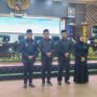 unsur pimpinan DPRD Kota Gorontalo bersama wakil wali kota Gorontalo usai penandatangan Ranperda APBD-P tahun anggaran 2025. Foto: simpulindo