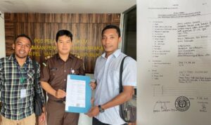Aliansi Gerak saat menyerahkan laporan ke Kejagung RI. Foto: impulindo