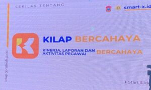 Aplikasi KILAP BERCAHAYA. Foto: simpulindo