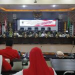 Rapat panitia khusus DPRD Kota Gorontalo dalam rangka lanjutan pembahasan Ranperda tentang RPJMD Kota Gorontalo tahun 2025-2029. Foto: simpulindo