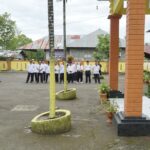 apel kerja di Kantor Camat Biau. Foto: Adrian