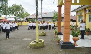 apel kerja di Kantor Camat Biau. Foto: Adrian