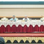 Wali Kota Gorontalo, Adhan Dambea bersama Sekda Kota Gorontalo, Ismail Majid. Foto: Humas Pemkot