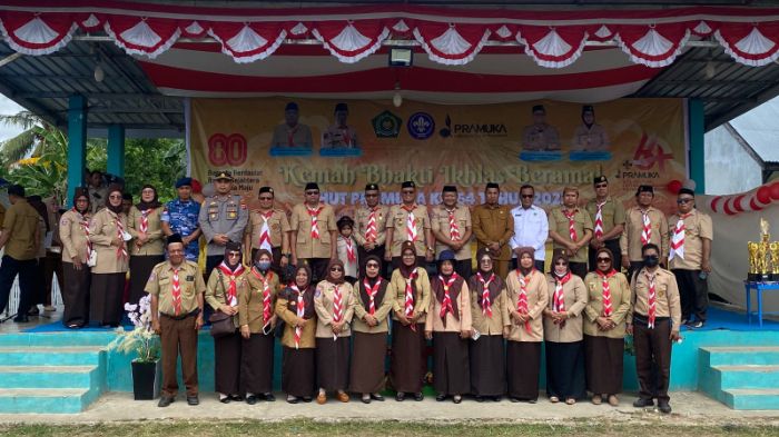 kemah pramuka madrasah se-Gorut. Foto: Adrian