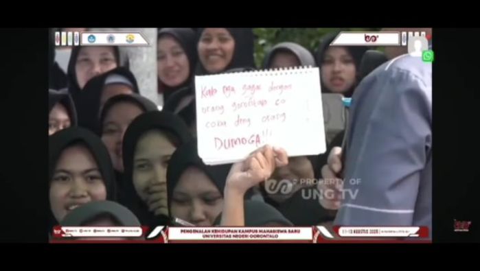 tangkapan layar video yabg beredar dimedsos