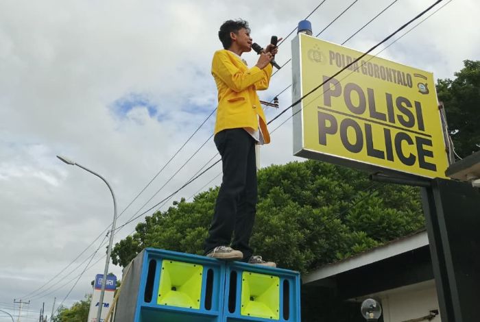 Presiden Badan Eksekutif Mahasiswa (BEM) Universitas Gorontalo, Erlin Adam. Foto: Istimewa