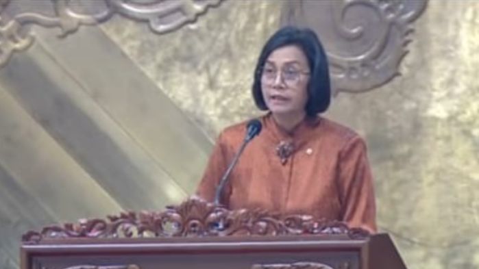 Menteri Keuangan Sri Mulyani Indrawati. Foto: Tangkapan Layar Video youtube tvparlemen.