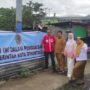Penyegelan lahan kosong dikompleks pasar sentral kota gorontalo. Foto: Humas Pemkot