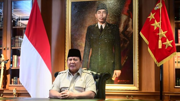 Presiden RI, Prabowo Subianto. Foto: Tangkapan layar video youtube sekretariat Presiden.