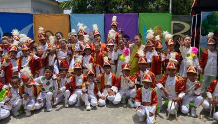 Raih Juara Dua, Marching Band SDN 8 Kwandang Harumkan Nama Gorut