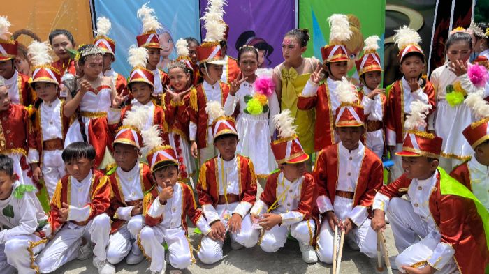 Marching Band SDN 8 Kwandang, Gorut. Foto: Adrian