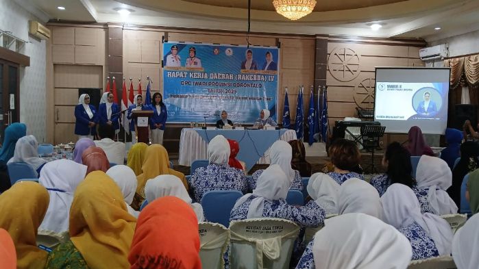 Rapat Kerja Daerah (Rakerda) IV, DPD IWAPI Provinsi Gorontalo. Foto: Arlan