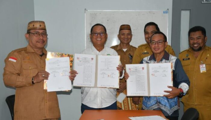 Pemkab Gorut Jalin Kerja Sama dengan PT Sumber Alfaria Trijaya