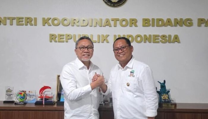 Thariq Laporkan Potensi dan Kebutuhan Daerah ke Menko Zulhas