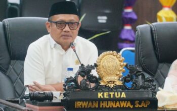 Ketua DPRD Kota Gorontalo, Irwan Hunawa. Foto: Humas Dekot