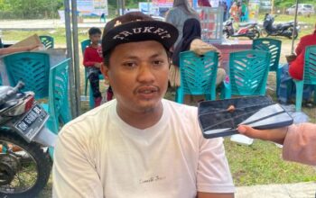Pelaku UMKM di Gorut, Syaiban Hula. Foto: Adrian