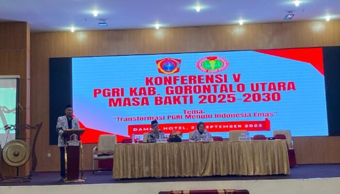Irwan Usman Kembali Pimpin PGRI Gorontalo Utara