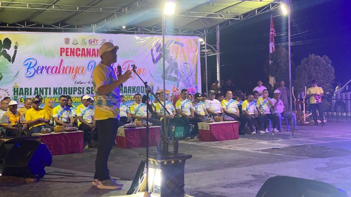 Ketua Panitia Bercahaya Night Run, Hamzah Sidik Djibran. Foto: Adrian