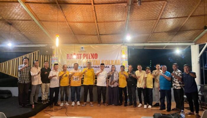 DPD Golkar Gorontalo Utara Matangkan Tiga Agenda Strategis