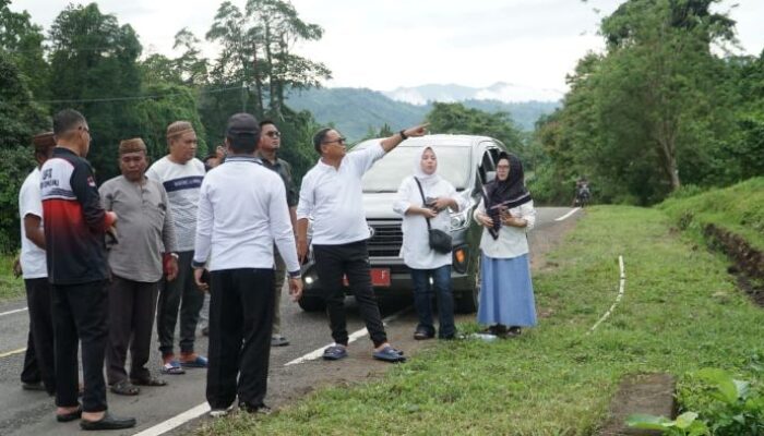 Thariq Tinjau Usulan Pembangunan Markas G2-10 di Biau