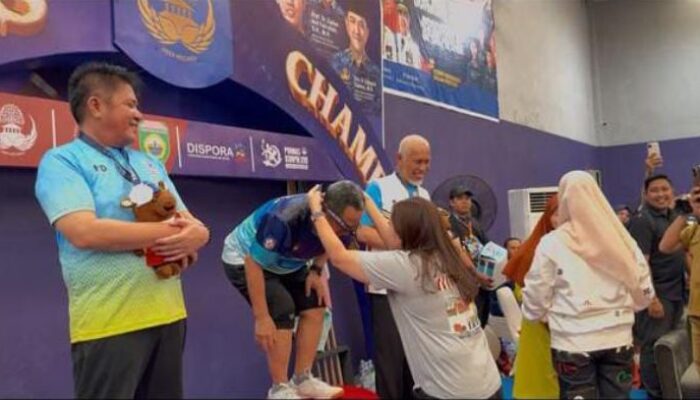 Thariq Sumbang Emas Pertama untuk Provinsi Gorontalo di PORNAS KORPRI XVII