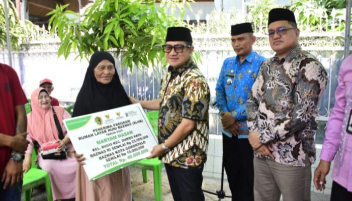 BAZNAS Bangun Rumah Layak Huni di Dumbo Raya