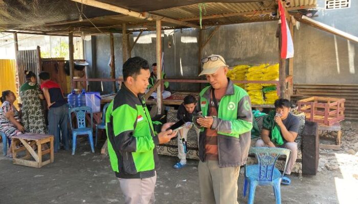 Pengurus Ojek Online Gorontalo Gelar Bakti Sosial dan Deklarasi Damai