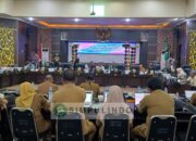 DPRD Kota Gorontalo menggelar rapat lanjutan Badan Anggaran (Banggar). Foto: Arlan/simpulindo