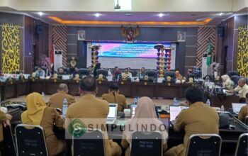 DPRD Kota Gorontalo menggelar rapat lanjutan Badan Anggaran (Banggar). Foto: Arlan/simpulindo