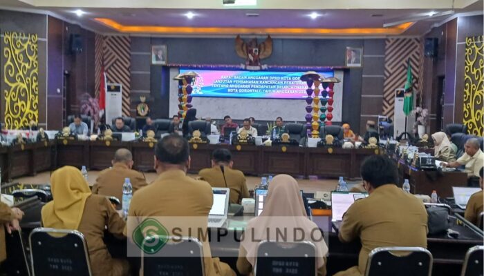 DPRD Kota Gorontalo Bahas Penurunan Transfer Keuangan dan Skala Prioritas APBD 2026