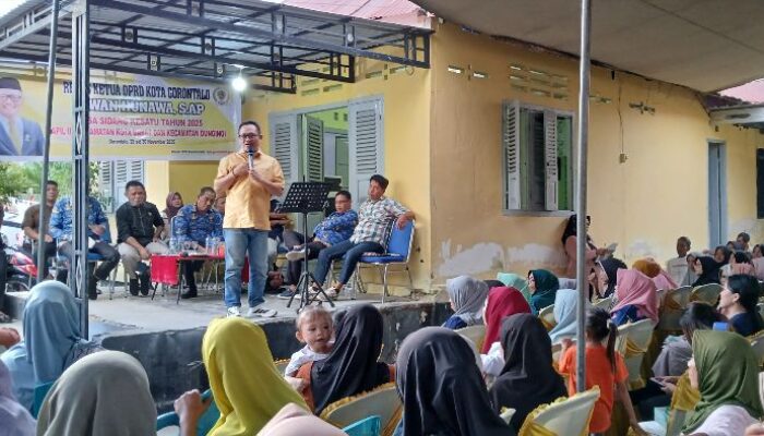 Aspirasi Warga Mengalir, Ketua Dekot Janji Tindak Lanjut Bertahap