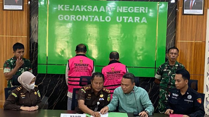 Terduka pelaku korupsi Perusahaan Umum Daerah Air Minum (PUDAM) Tirta Gerbang Emas. Foto: Adrian