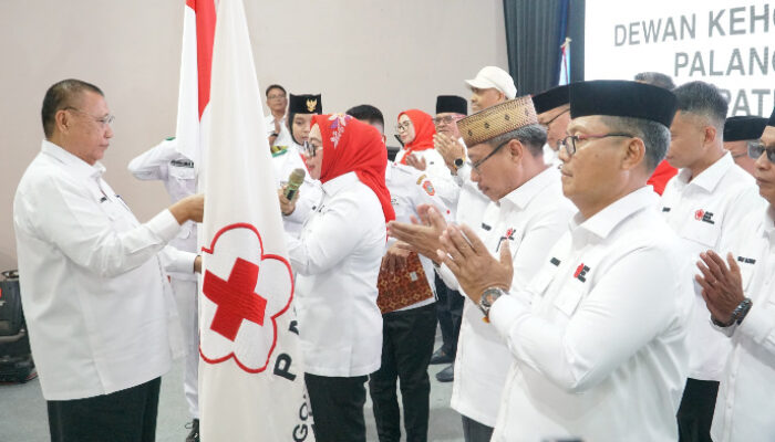 Nurjana Hasan Yusuf Resmi Dikukuhkan sebagai Ketua PMI Gorontalo Utara