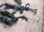 benda menyerupai senjata api di lokasi ledakan di SMA Negeri 72. Foto: Dok. Istimewa