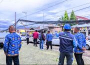 Komisi III DPRD Kota Gorontalo tinjau kondisi kabel di Jalan Piola Isa. Foto: Istimewa