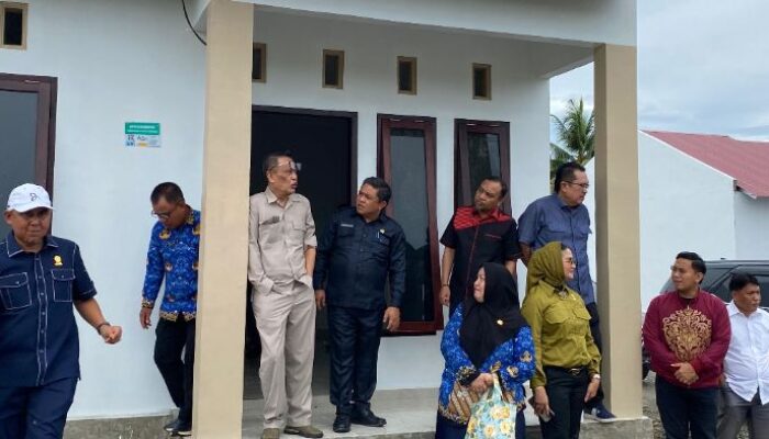 Komisi III DPRD Kota Gorontalo Tinjau Pembangunan Rumah ASN