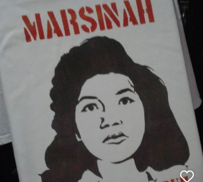 Ilustrasi Pejuang Buruh, Marsinah