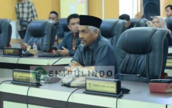 Ketua Fraksi Golkar DPRD Gorut, Hamzah Sidik Djibran. Foto: Adrian