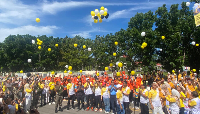 Bupati Thariq Buka Peringatan HGN dan HKN Gorut